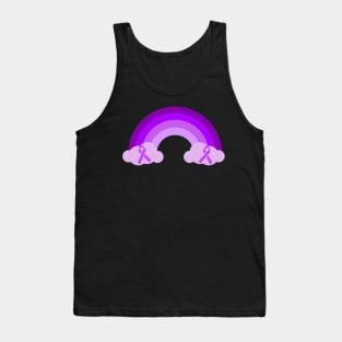 Ibd Awareness Purple Rainbow Tank Top